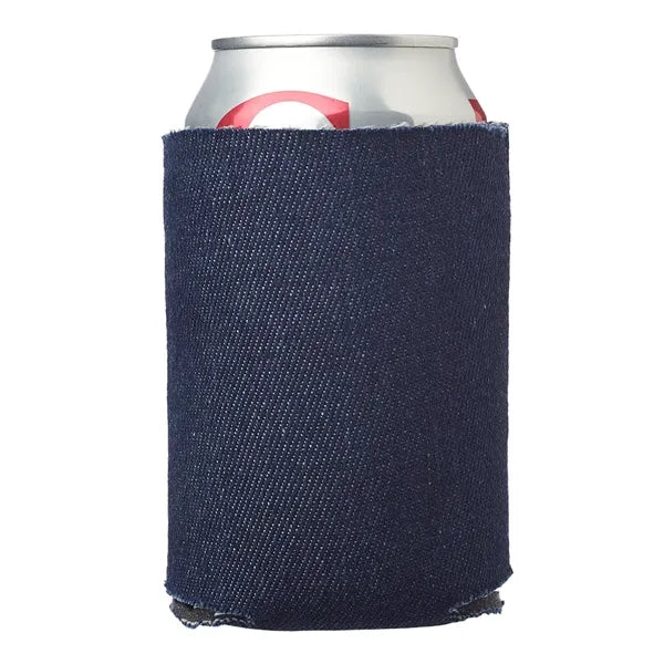 Blue Jean Foam Can Cooler