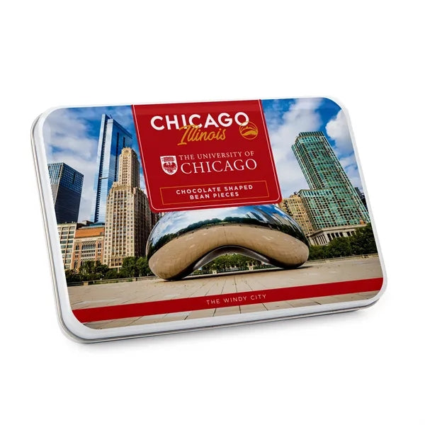 Gift Tin with The Chicago Bean Chocolates