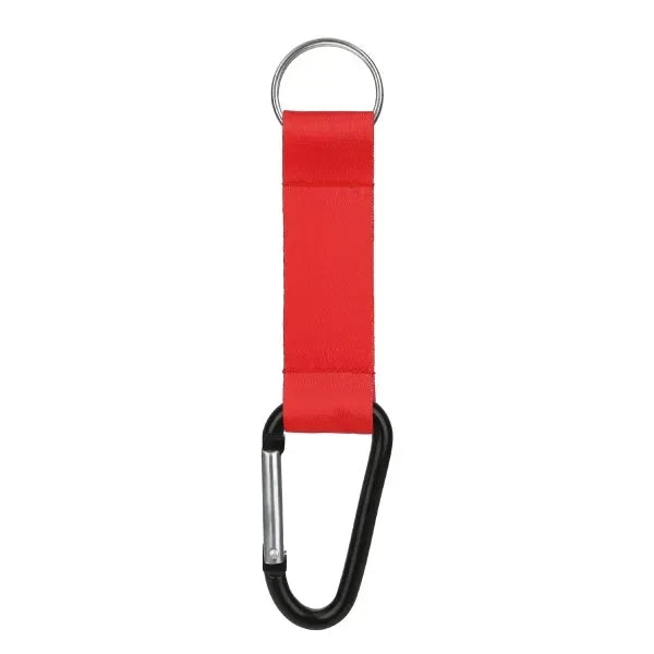 3/4" Pocket Lanyard W/Carabiner & Keyring