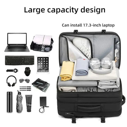 18In Compressible Anti-Theft Backpack