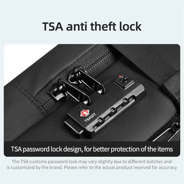 18In Compressible Anti-Theft Backpack