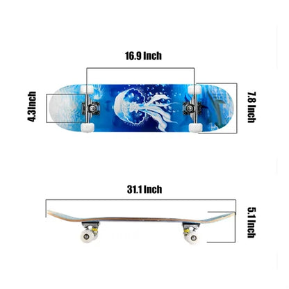 Shockproof Complete Set Skateboard