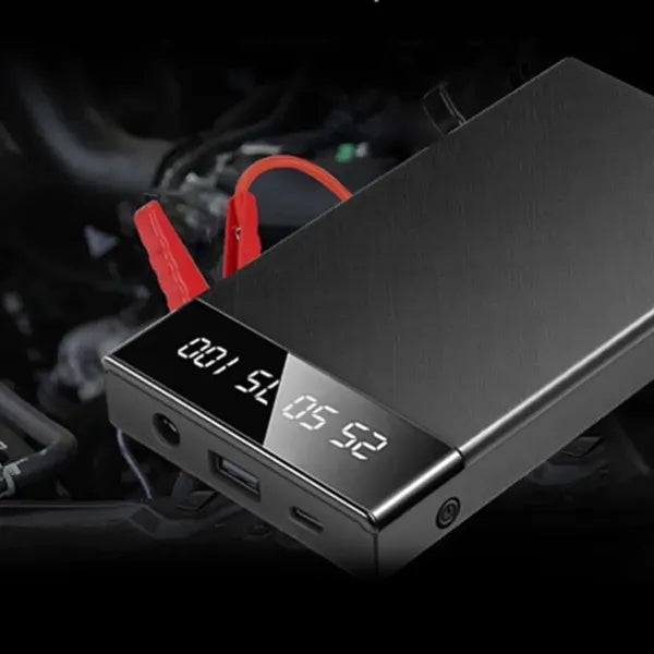 Ultra-Slim 12V Car Jump Starter & Power Bank