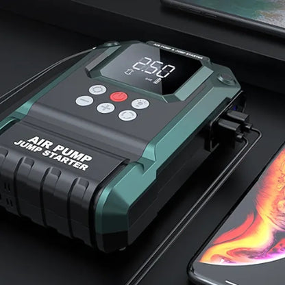 Portable Car Jump Starter & Air Compressor Combo