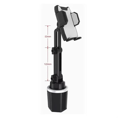 Rotation Adjustable Cup Holder Car Phone Mount