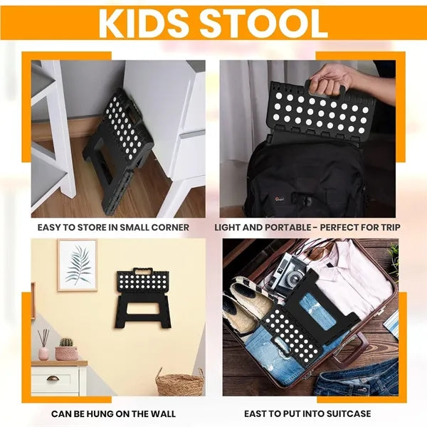 Folding Step Stool with Handle