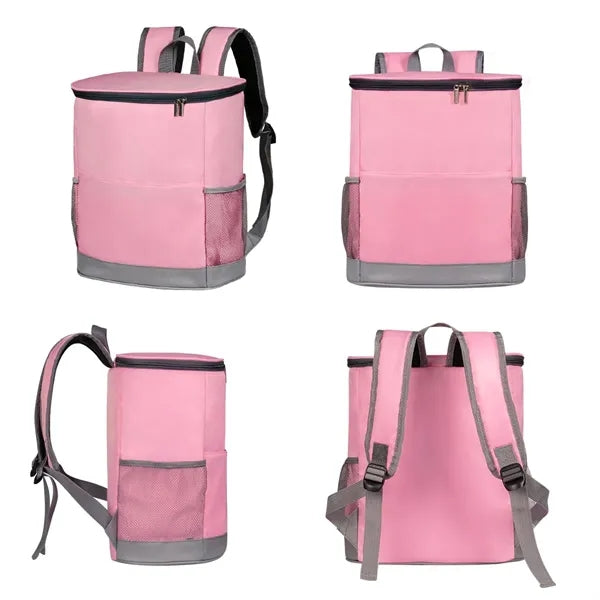 Insulated Cooler Backpack for Travel, Camping, Beach