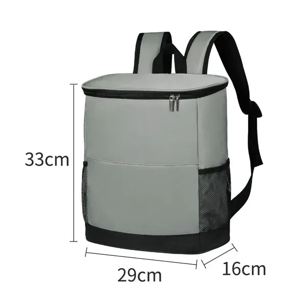Insulated Cooler Backpack for Travel, Camping, Beach