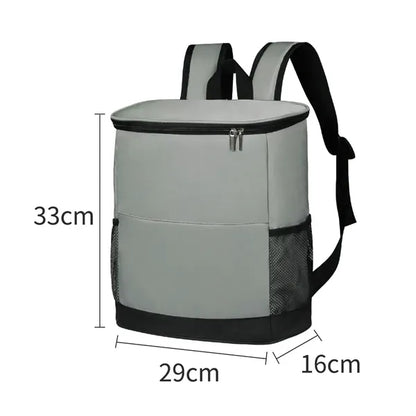 Insulated Cooler Backpack for Travel, Camping, Beach