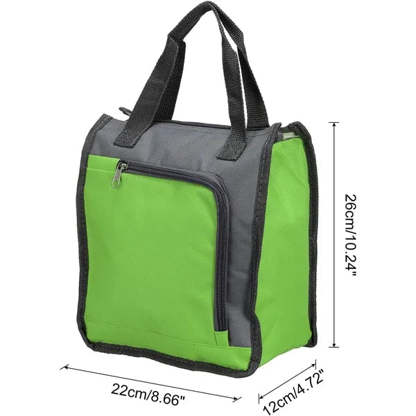 Portable Side Pocket Design Lunch Bags