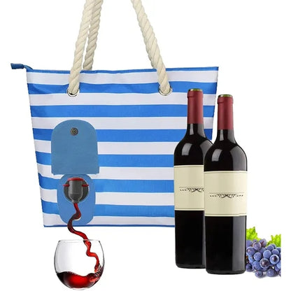 Wine Cooler Bag Beach Tote