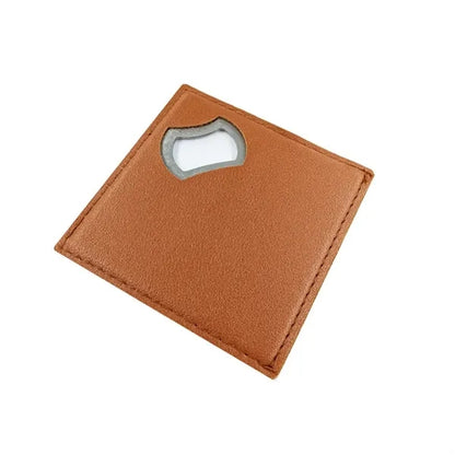 PU Coaster With Bottle Opener