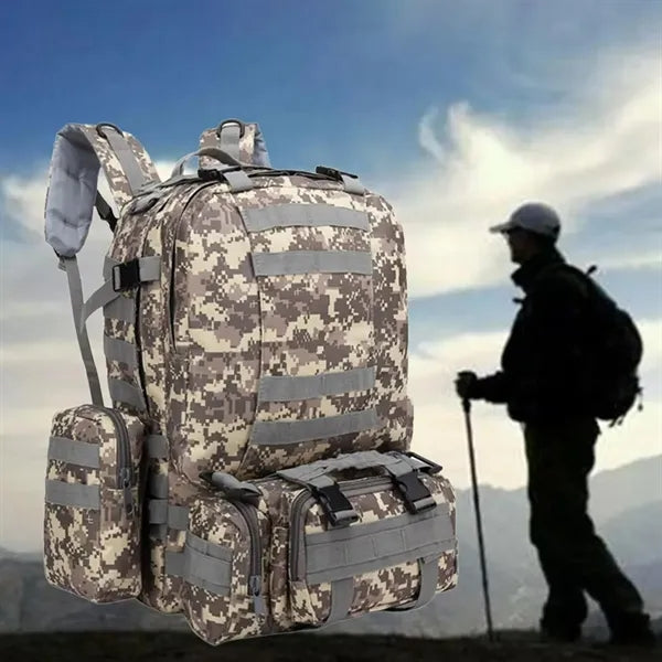 Tactical Outdoor Backpack Set with Detachable Pouches