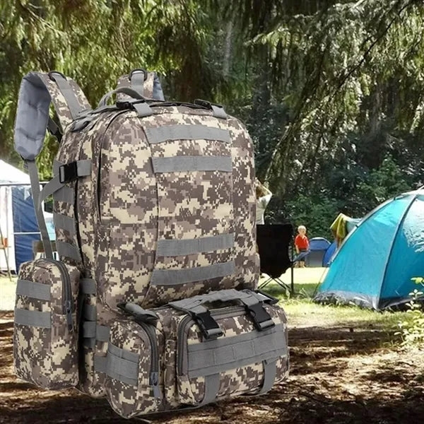 Tactical Outdoor Backpack Set with Detachable Pouches