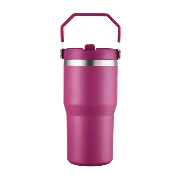 30oz Stainless Steel Tumbler with Straw