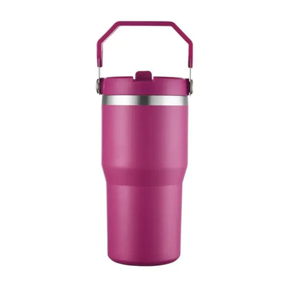 30oz Stainless Steel Tumbler with Straw