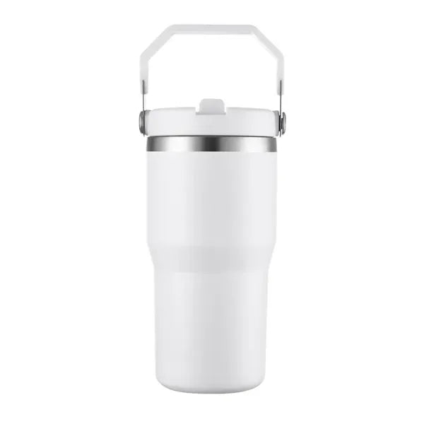 30oz Stainless Steel Tumbler with Straw