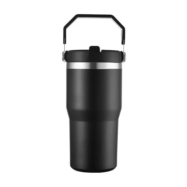 30oz Stainless Steel Tumbler with Straw
