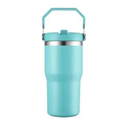 30oz Stainless Steel Tumbler with Straw