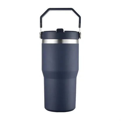 30oz Stainless Steel Tumbler with Straw