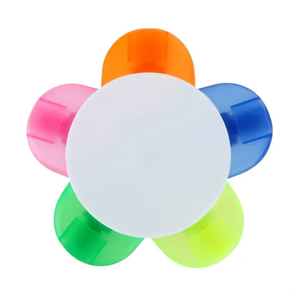 Flower Shape Highlighter W/5 Different Colors