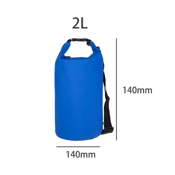 2L PVC Material Waterproof Dry Bag for Outdoor Sports