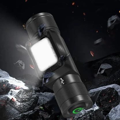 Three Color Strong Rechargeable Headlamp