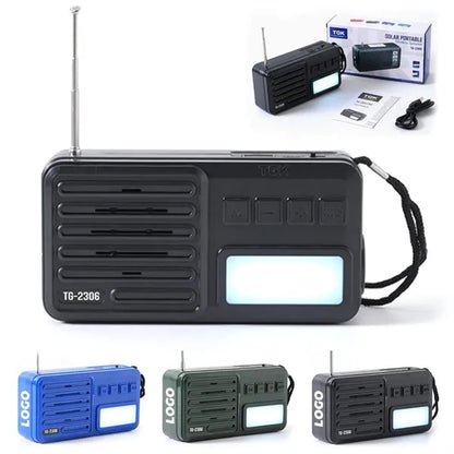 Solar Powered Bluetooth Radio Player