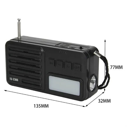Solar Powered Bluetooth Radio Player