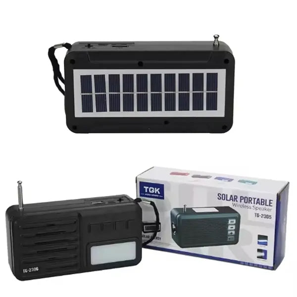 Solar Powered Bluetooth Radio Player