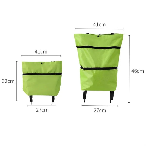 Foldable Shopping Cart with Wheel