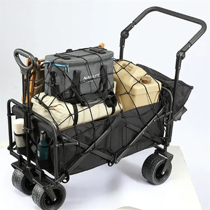 Foldable Canopy Wagon Garden Cart