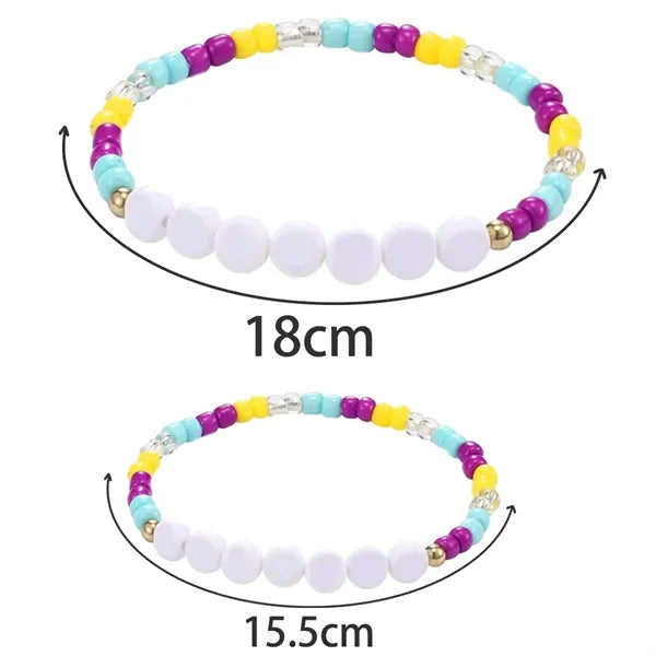 Custom Beaded Letter Bracelet