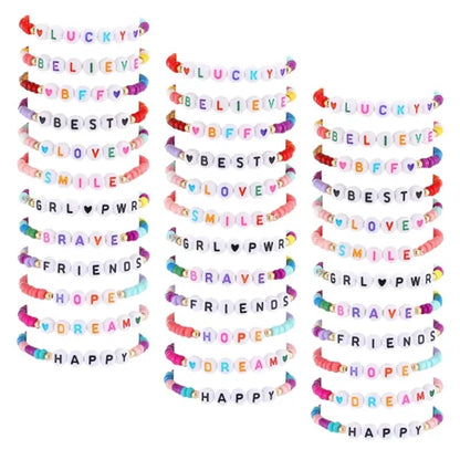 Custom Beaded Letter Bracelet