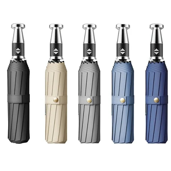 Auto Open Folding LED Umbrella