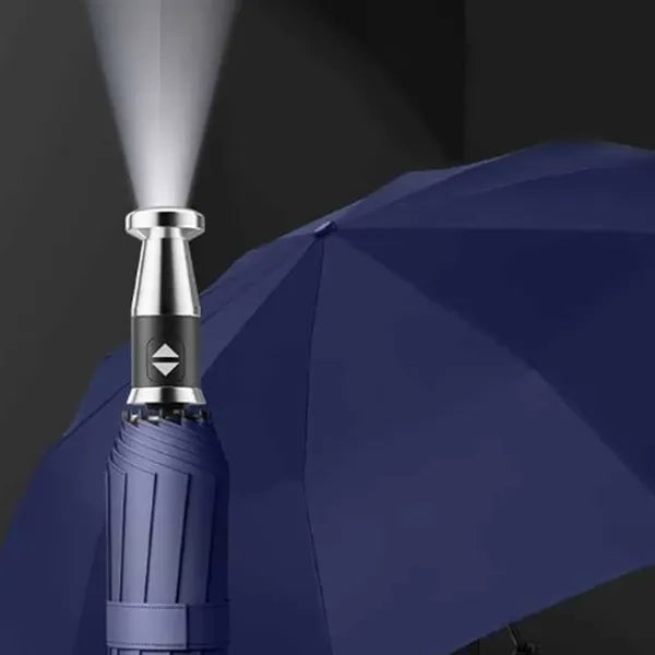 Auto Open Folding LED Umbrella