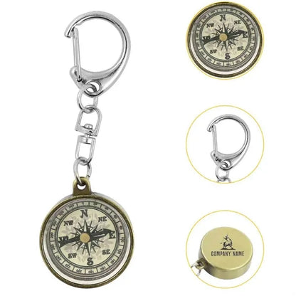 Mini Compass Keychain for Outdoor