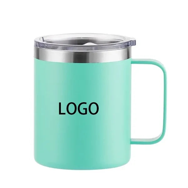 12oz Stainless Steel Handle Mug