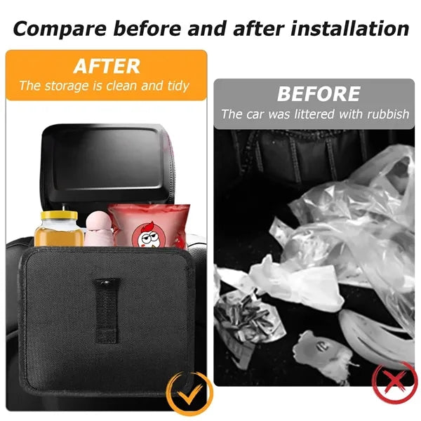 Collasible Car Garbage  Bin Seat Kitchen Trash Can
