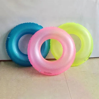 PVC Inflatable Swimming Rings Pool Floats  for Kids Adults