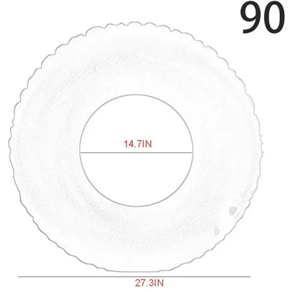 PVC Inflatable Swimming Rings Pool Floats  for Kids Adults