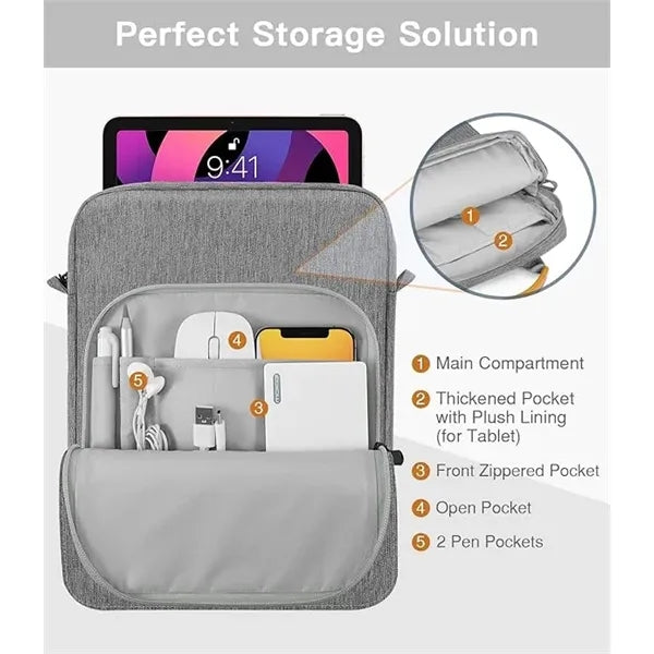 13 inch Stylish Oxford Tablet Shoulder Bags Laptop Sleeve