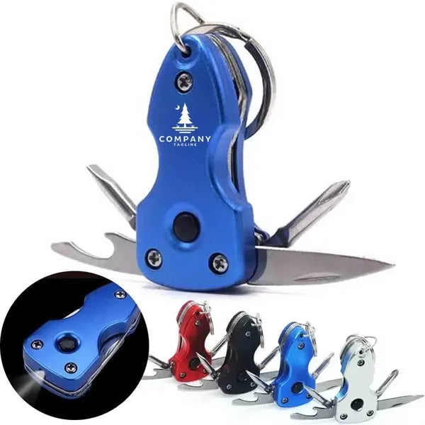 5 in 1 Multi-function Tool with Keychain