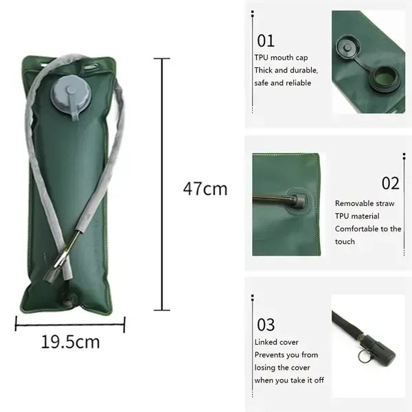 3-Liter/100 Oz Hydration Bladder