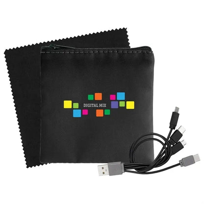 Colorful RPET Cable and Cloth Set