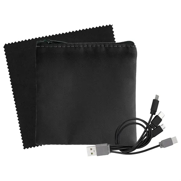 Colorful RPET Cable and Cloth Set