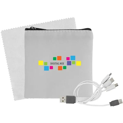 Colorful RPET Cable and Cloth Set