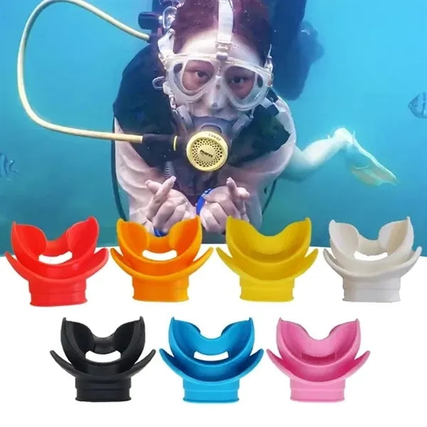 Scuba Dive Snorkel Silicone Bite Mouthpiece
