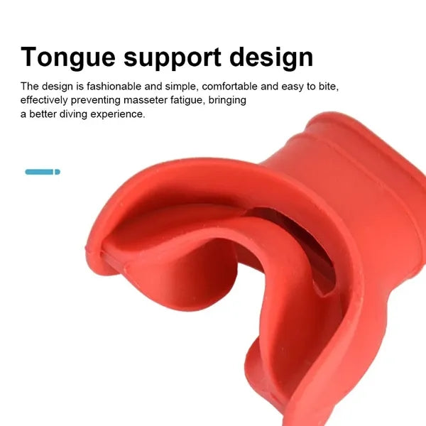 Scuba Dive Snorkel Silicone Bite Mouthpiece