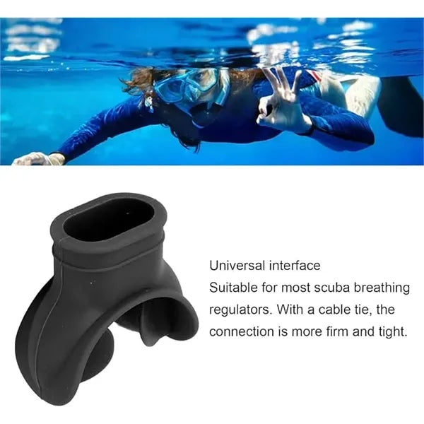 Scuba Dive Snorkel Silicone Bite Mouthpiece